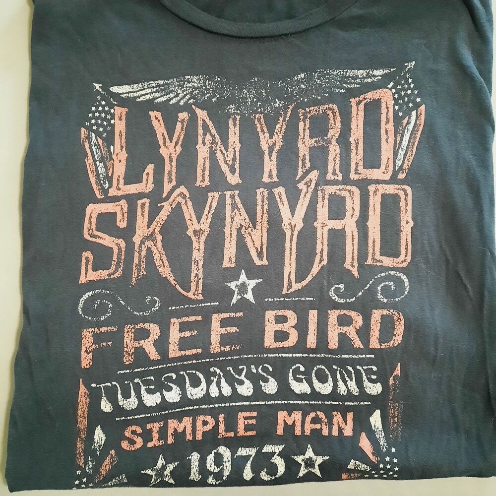Lynyrd Skynyrd Graphic T-shirt Mens 3XL Black - Picture 4 of 9